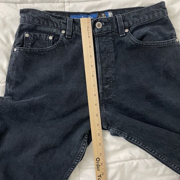 Levi's SilverTab Jeans Womens Medium 11/12 Dark Blue Guys Fit USA Vintage 90s - Picture 10 of 11